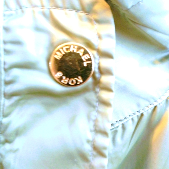 MICHAEL KORS Sage Green Windbreaker Jacket - Picture 6 of 11